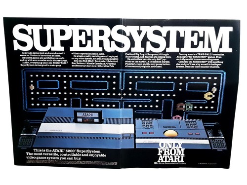 1983 atari 5200 - atari, ad