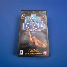 The Evil Dead The uncut Version VHS Release