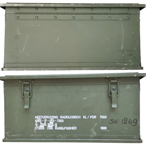 Aluminium box military - box, bw