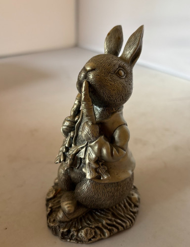 Heavy pewter peter rabbit - heavy,