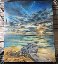 Large Original Signed Acrylic
