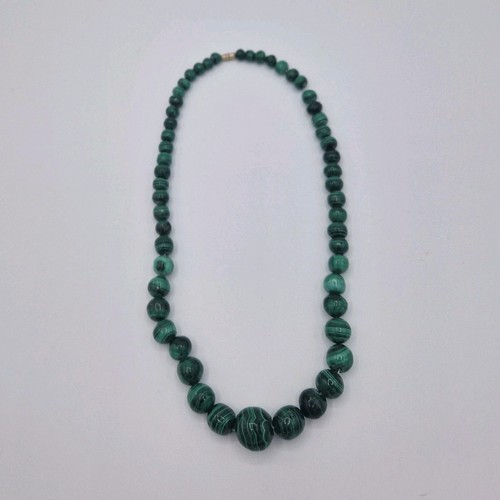Vintage natural malachite - natural,