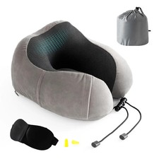 Good Nite Travel Pillow Neck Memory Foam Support Pillow for Adults Travel Airpla