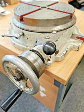 USED 10" JONES AND SHIPMAN ROTARY TABLE HORIZONTAL USED HEAVY DUTY RDGTOOLS