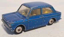 VINTAGE CORGI TOYS 251 HILLMAN IMP METALLIC BLUE DIECAST MODEL TOY CAR UNBOXED