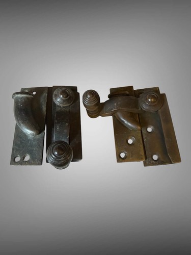 Antique brass sash window - sash,