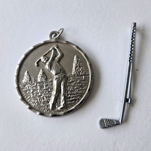 Vintage golf themed - vintage, golf-themed