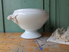 Antique French Faience Soup
