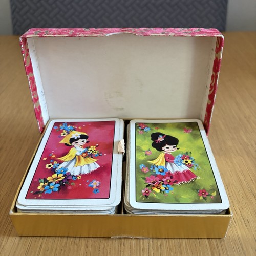 Vintage playing cards set - playing,