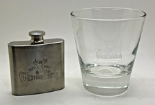 GLENFIDDICH WHISKY GLASS & 2.5