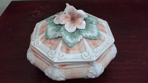 Villa mimosa lidded pottery - villa,