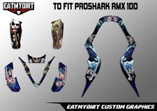 FOR QUADZILLA PROSHARK RMX 100 CUSTOM GRAPHICS KIT STICKERS ATV DECALS PRO SHARK