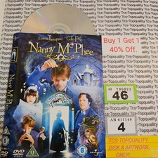 Nanny mcphee DVD disc and