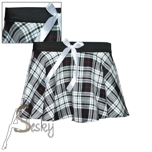 Children tartan check flared - tartan,