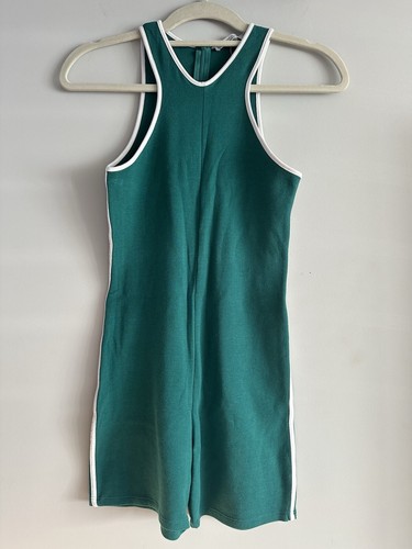 Zara green turquoise playsuit - turquoise,