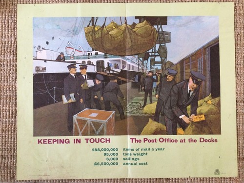 Vintage gpo poster - poster, 1960’s