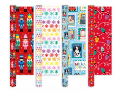 Christmas wrapping paper 16m - wrapping, (