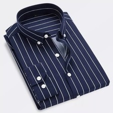 UK Men's Striped Long Sleeve