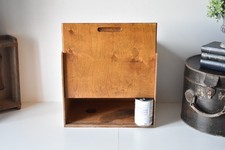 Large Vintage Wooden Box Hand