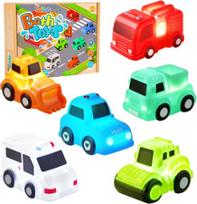 Baby Bath Toys, 6 Pack Cars