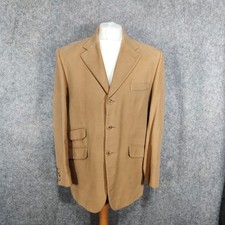 Vintage Pakeman Catto Carter Jacket Size 42R Beige Moleskin Shooting Country
