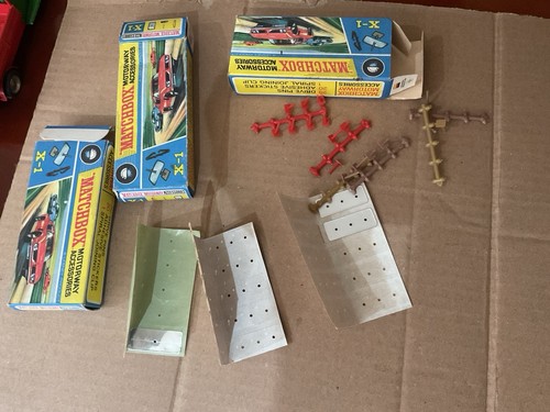 Vintage matchbox motorway
