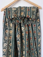 Vintage Floral Stripe Country