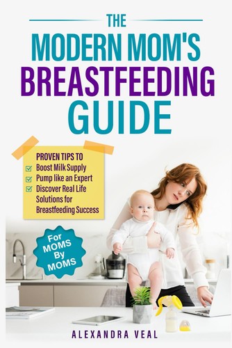 Modern mom breastfeeding - mom's,