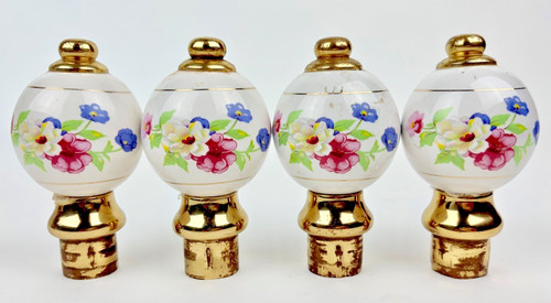 Vintage porcelain brass - vintage,