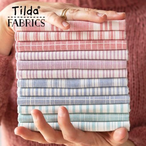 Tilda woven tea towel - woven,