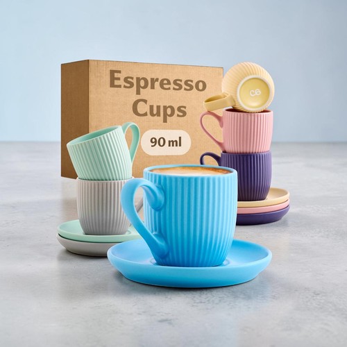 Espresso cup set ceramic - espresso,