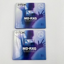 Tdk rxg recordable - tdk, md-rxg