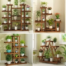 Wooden Multi Tier Plant Stand