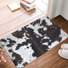 Western Cowhide Cow Print Bath