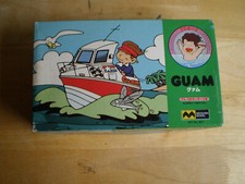 VINTAGE MITSUWA GUAM MODEL BOAT KIT WITH MOTOR NEW OLD STOCK MINT IN BOX