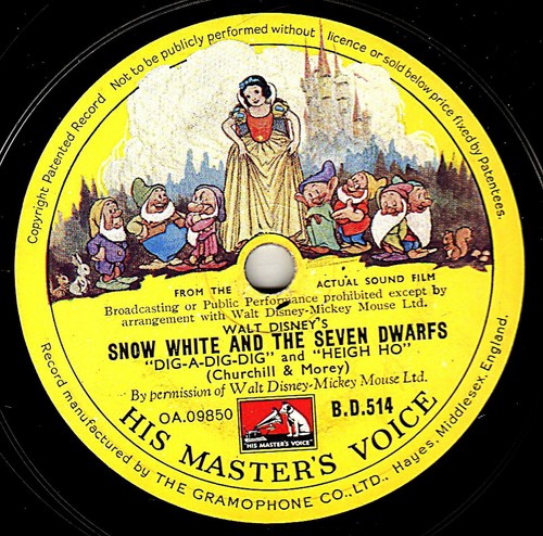 Walt disney snow white dig - disney,