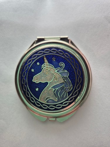 Celtic unicorn pocket mirror - celtic,