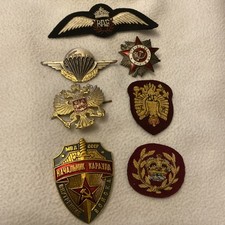 Selection of Military Badges