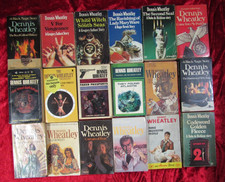 18 INTRIGUING NOVELS by DENNIS WHEATLEY  ** FREE UK POST ** PAPERBACK