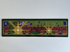 Vintage original Centipede Arcade GLASS marquee Atari Beautiful Rare
