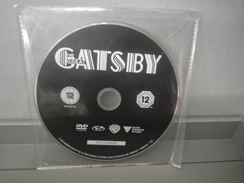 The great gatsby dvd disc - great,