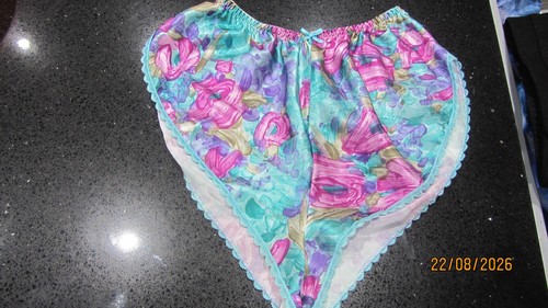Vintage satin panties - satin, knickers