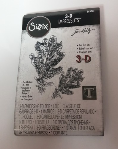 Tim holtz sizzix oak - oak, leaf