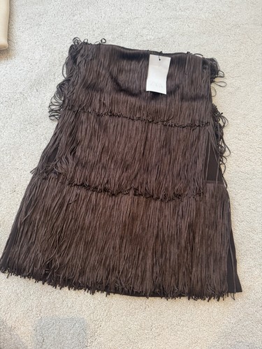 Zara brown tassel - , fringe