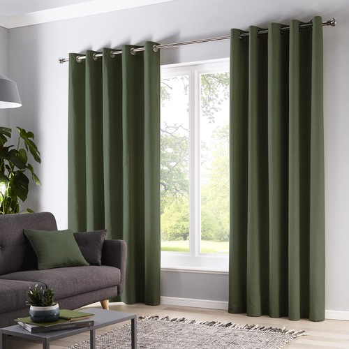 Fusion olive green - green, eyelet