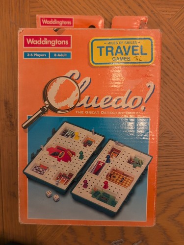 Waddingtons cluedo travel game - waddingtons,