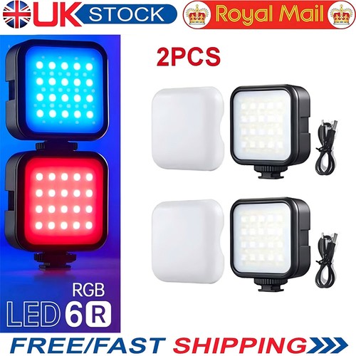 2pcs godox led6r rgb led - godox,