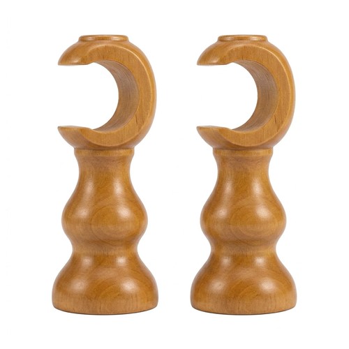 Pcs wooden curtain - wooden, pole
