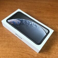 Genuine Apple iPhone XR Empty Slim Box with Booklet & Sim tool 128GB BLACK