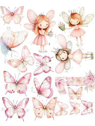 Girl 1st birthday fairy - girl's,